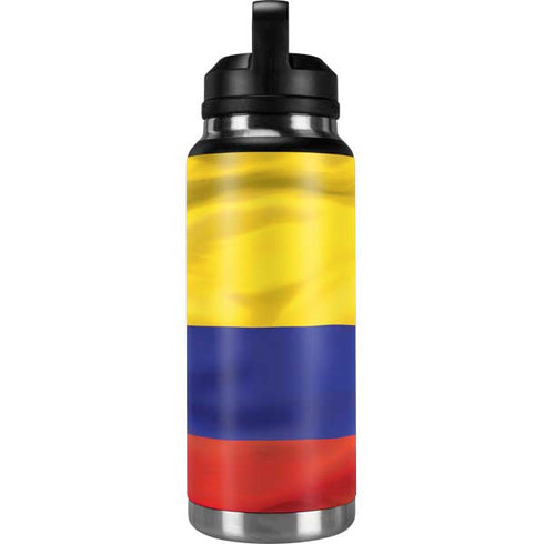 Colombia Flag YETI Rambler 36oz Bottle Skin